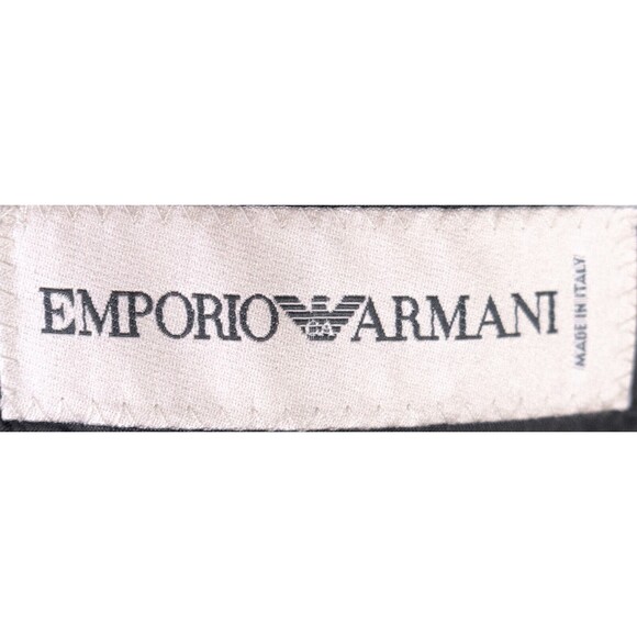 Emporio Armani Solid Gray 3-Button Sport Coat Suit Jacket Blazer Sz 42L Wool EUC - Picture 10 of 15